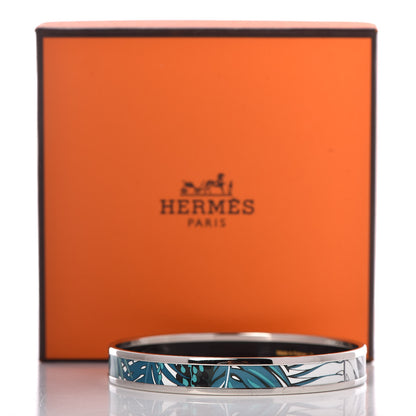 Hermes Enamel Printed Narrow Bracelet 65 6 of 6