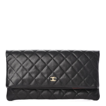 Chanel Caviar Quilted CC Beauty Clutch Black 1 of 9