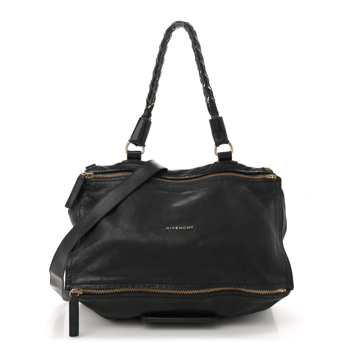 Givenchy Calfskin Medium Braided Pandora Black 1 of 12