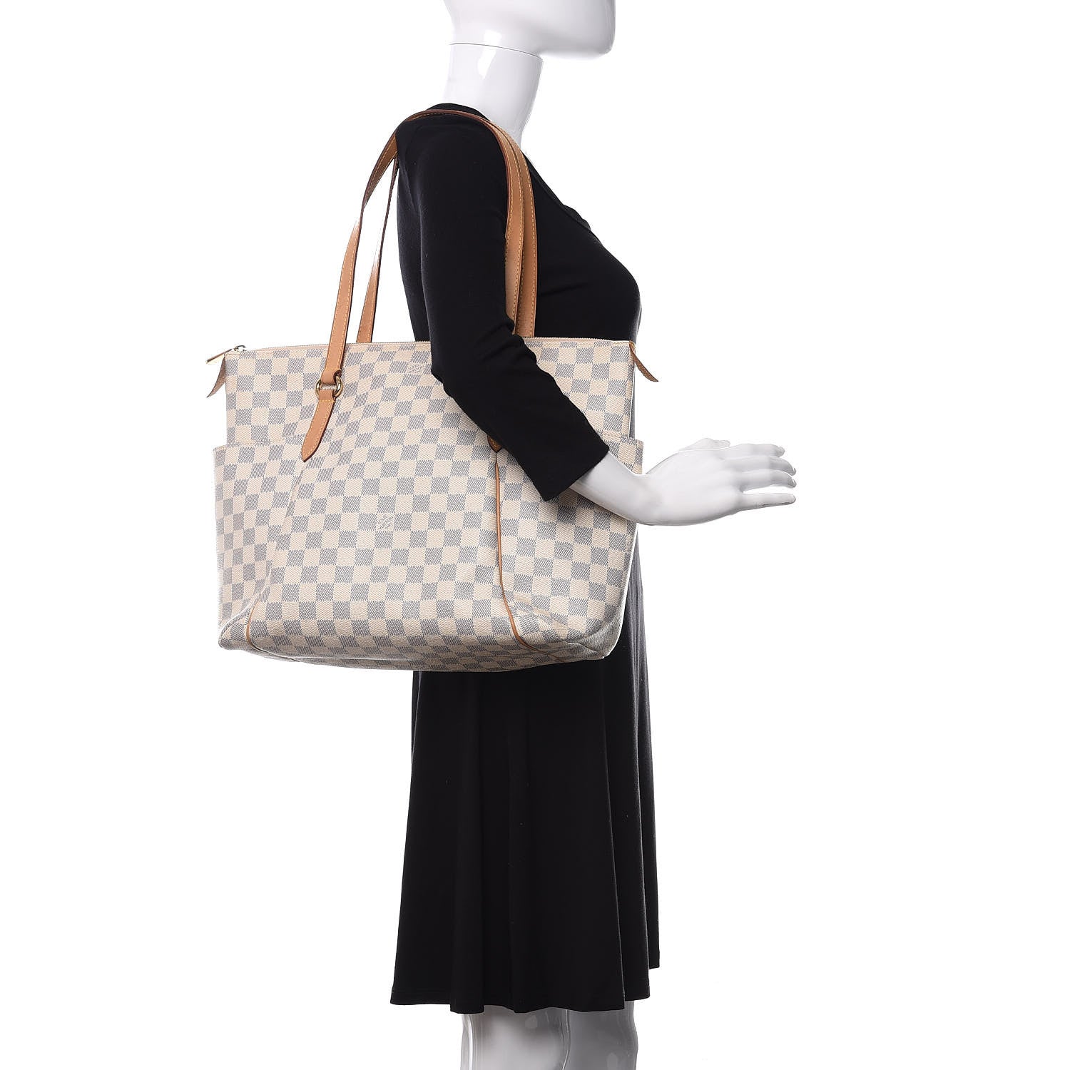 Louis Vuitton Damier Azur Totally MM 2 of 10