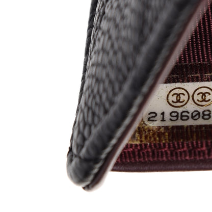 Chanel Caviar Quilted Zipped Pocket Wallet Black 8 of 9