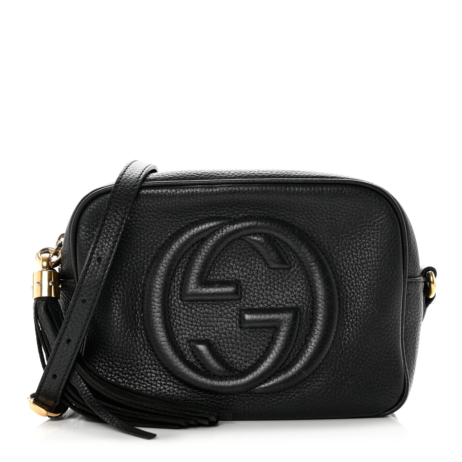 Gucci Pebbled Calfskin Small Soho Disco Bag Black 1 of 11