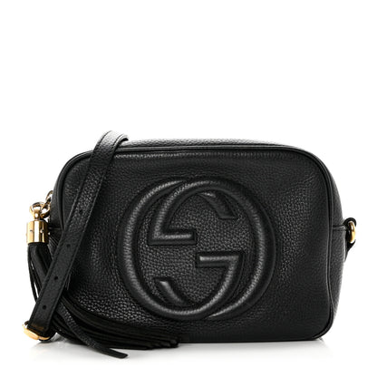 Gucci Pebbled Calfskin Small Soho Disco Bag Black 1 of 11