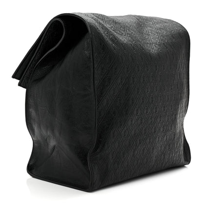 Saint Laurent Calfskin Monogram Deli Paper Bag  Vintage Black 3 of 10