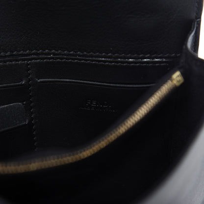 Fendi Vitello Grace Matte Kan U Wallet On Chain Black 9 of 11