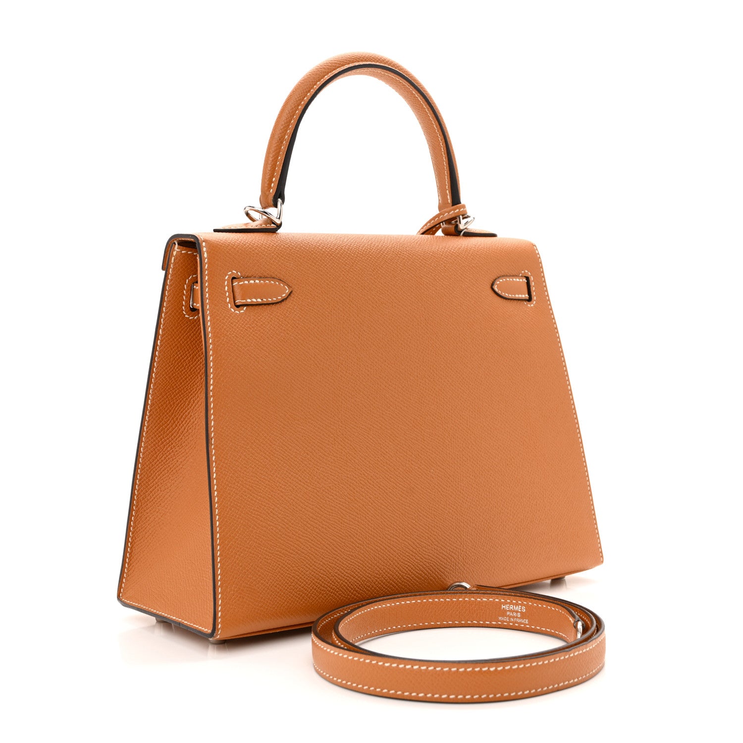 Hermes Epsom Kelly Sellier 25 Toffee 2 of 11