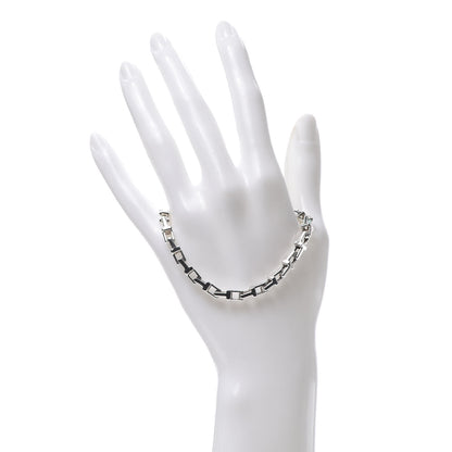 Tiffany Sterling Silver Narrow T Chain Bracelet 2 of 4