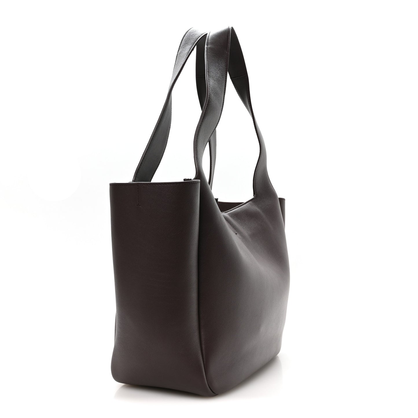 Smooth Calfskin Bea Tote Dark Currant