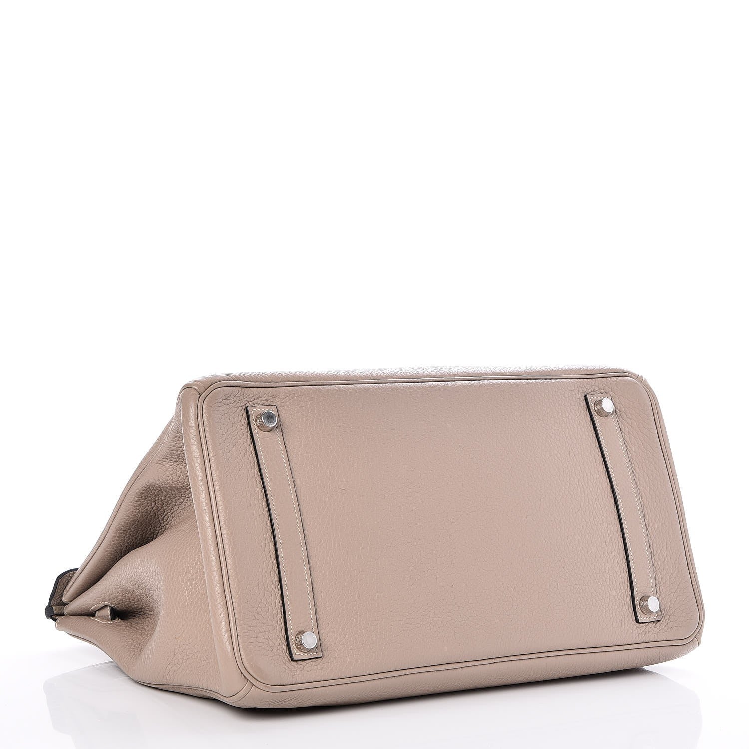 Hermes Taurillon Clemence Birkin 35 Gris Tourterelle 5 of 36