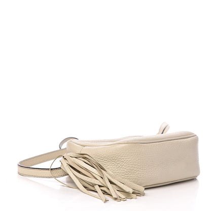 Gucci Pebbled Calfskin Small Soho Disco Bag Off White 3 of 12