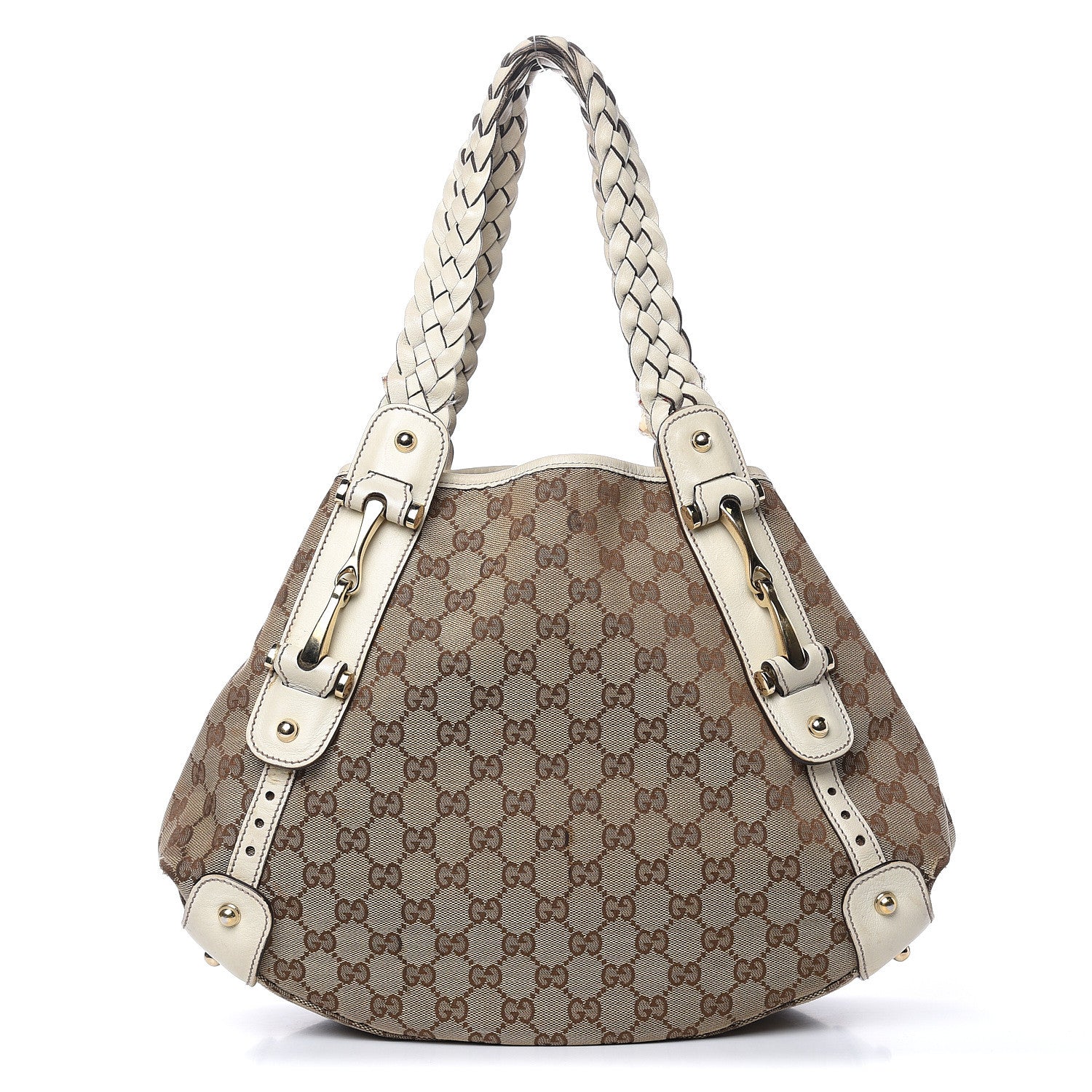 Gucci Monogram Small Pelham Shoulder Bag Off White 1 of 18