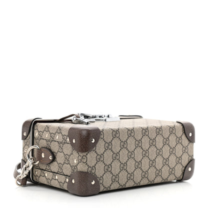 Gucci GG Supreme Monogram Globe-Trotter Beauty Case Brown 4 of 10