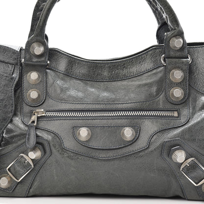 Balenciaga Agneau Giant 21 Silver Hardware City Anthracite 7 of 9