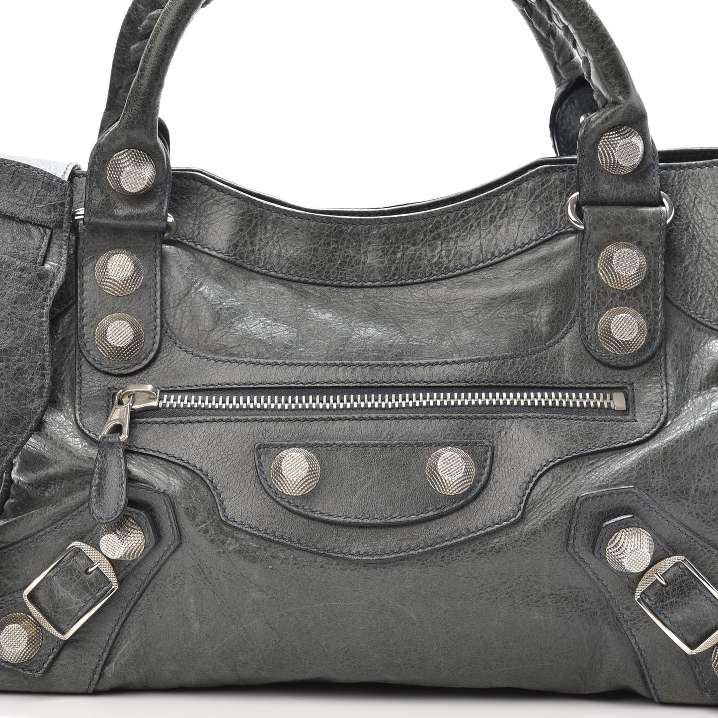 Agneau Giant 21 Silver Hardware City Anthracite