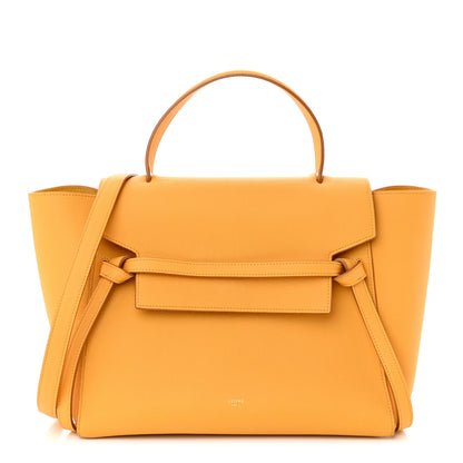 Celine Grained Calfskin Mini Belt Bag Amber 1 of 12
