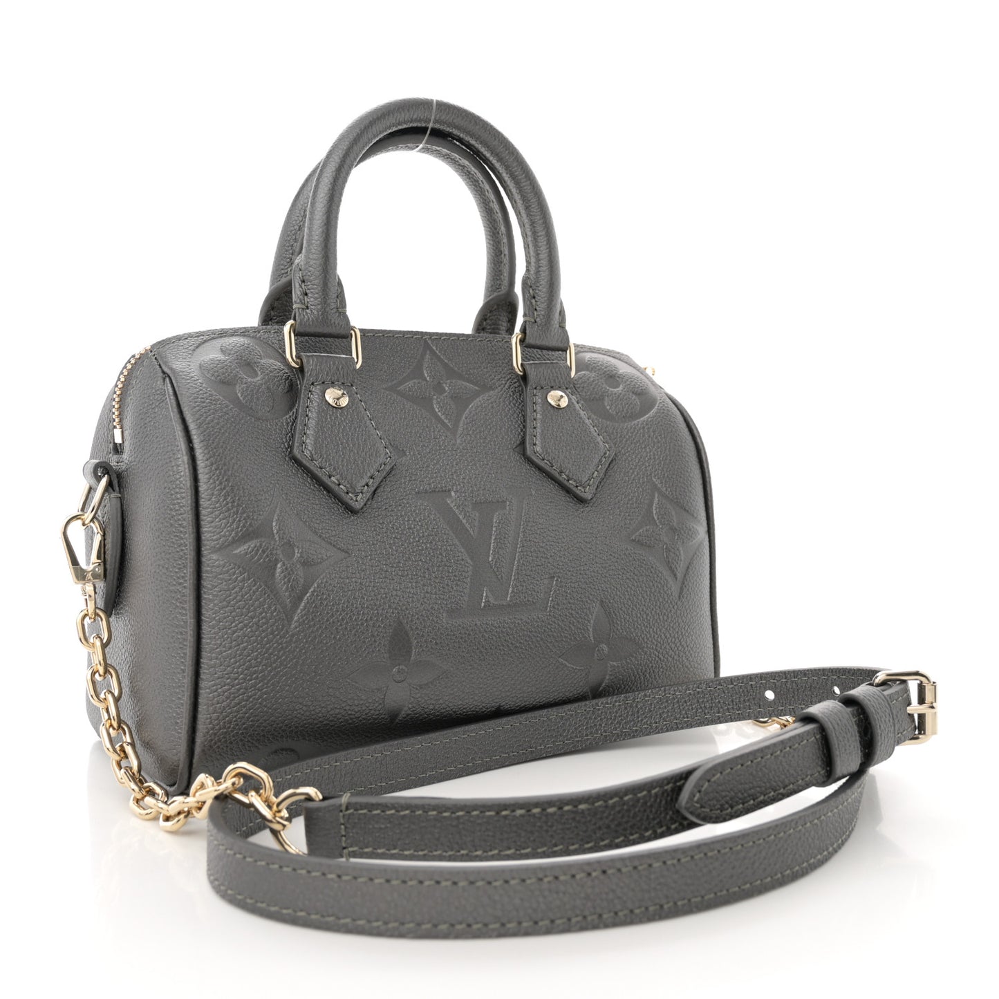 Empreinte Monogram Giant Speedy Bandouliere 20 Gunmetal
