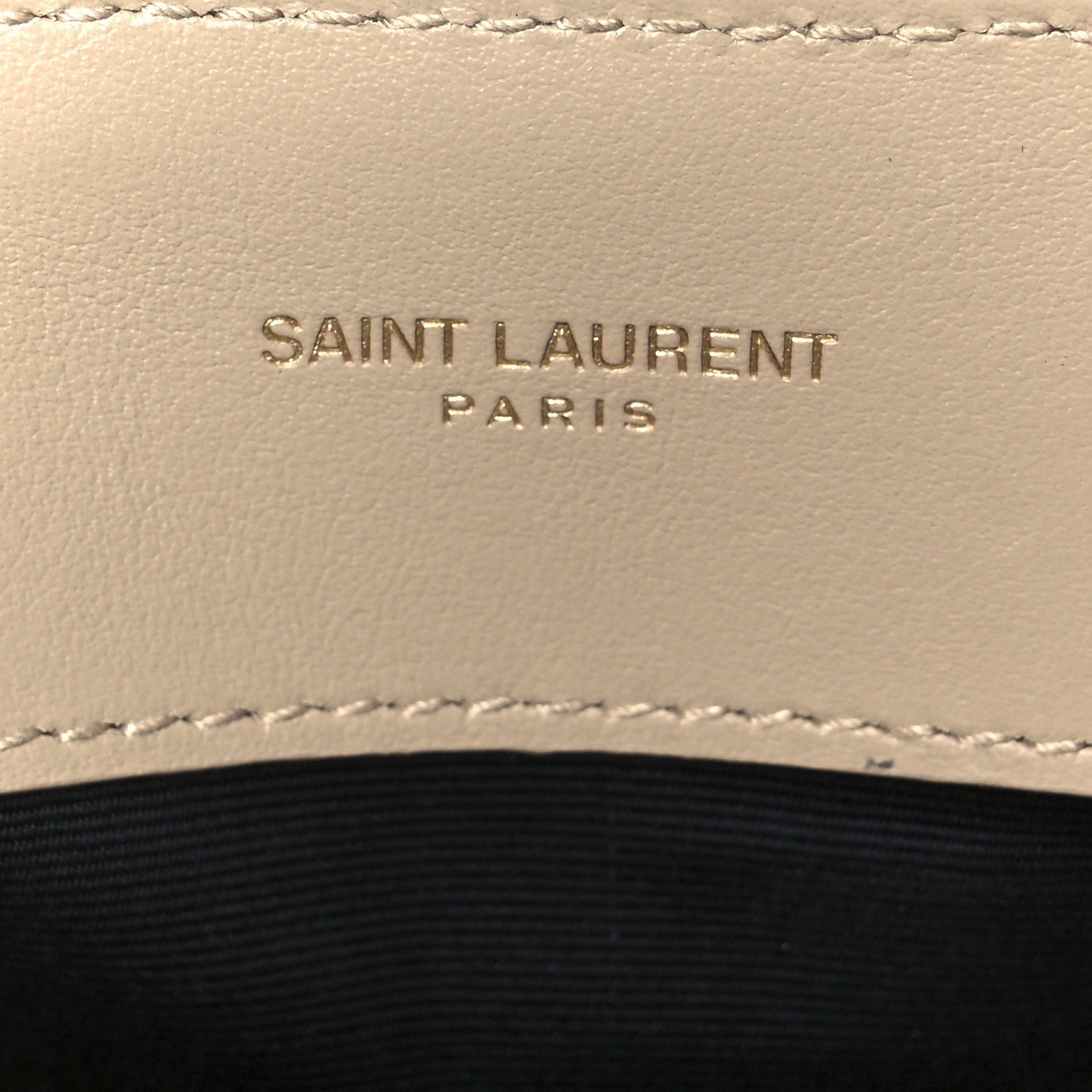 Saint Laurent Calfskin Y Quilted Monogram Small Loulou Chain Satchel Dark Beige 6 of 10