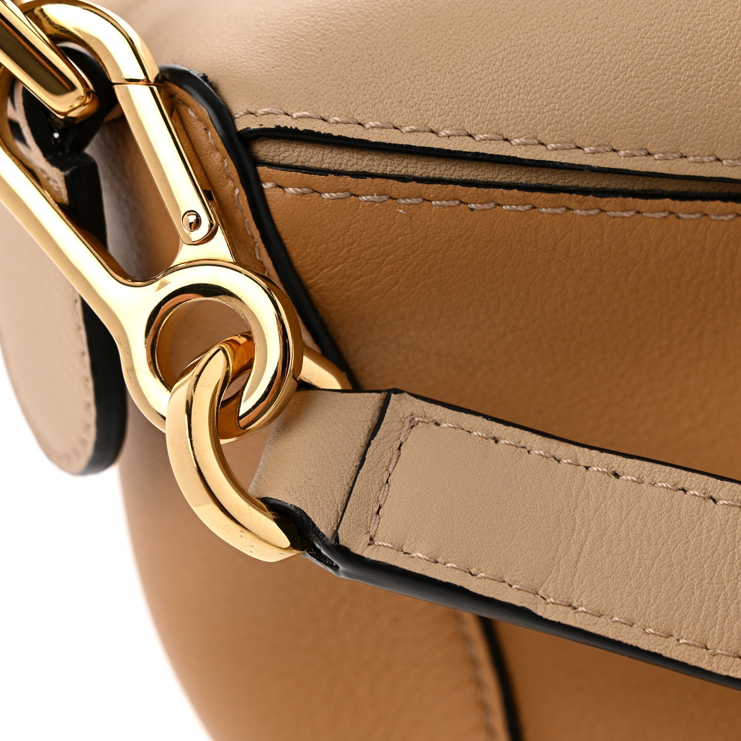 Loewe Calfskin Small Puzzle Bag Dusty Beige Soft White 11 of 13