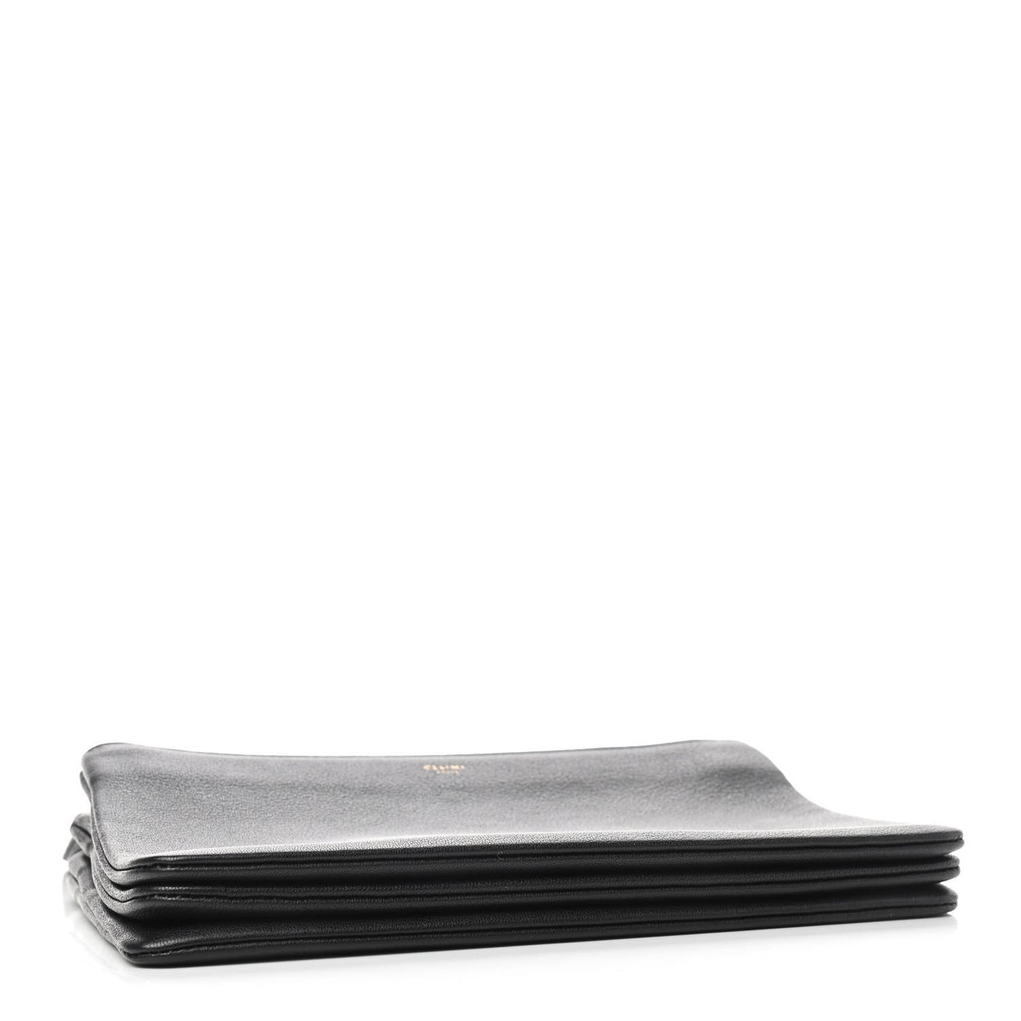 Lambskin Small Trio Crossbody Bag Black