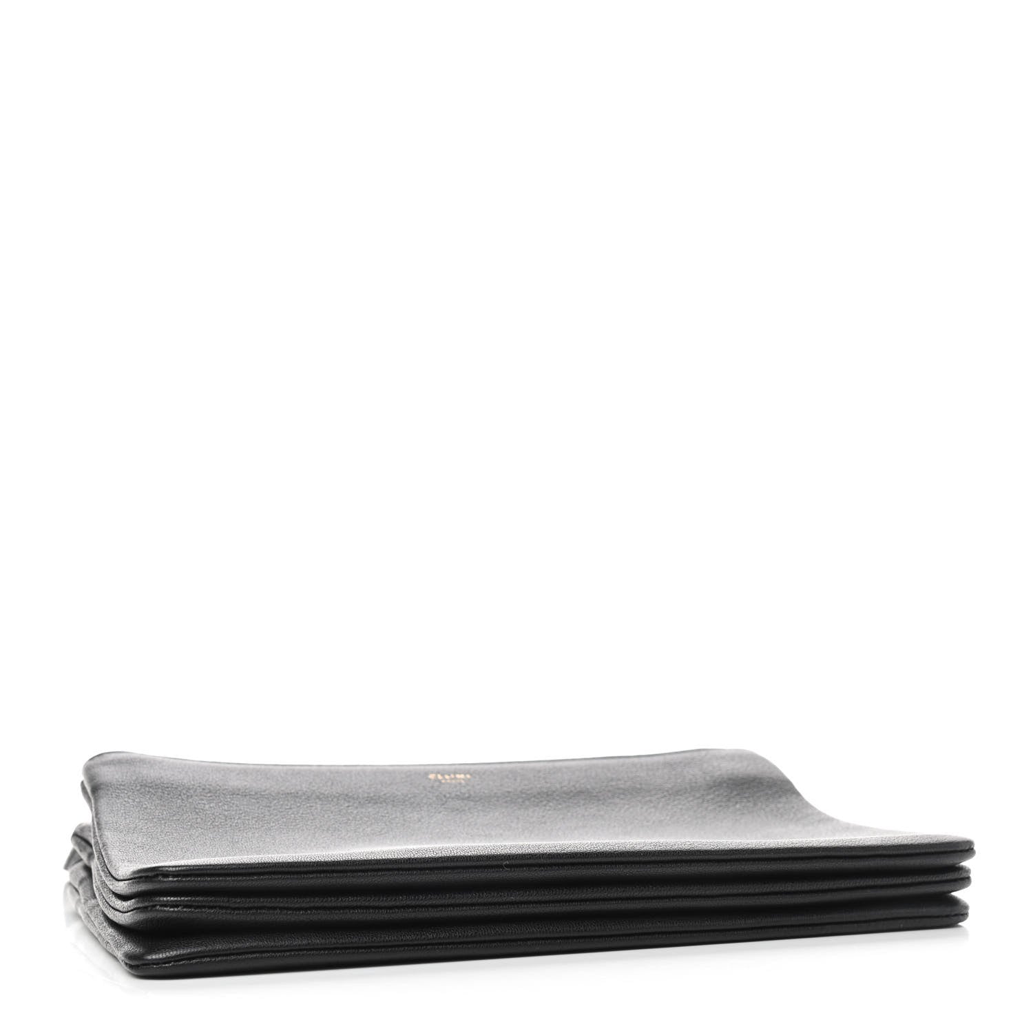 Celine Lambskin Small Trio Crossbody Bag Black 4 of 8