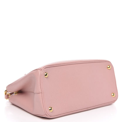 Prada Saffiano Small Galleria Double Zip Tote Orchidea 4 of 14