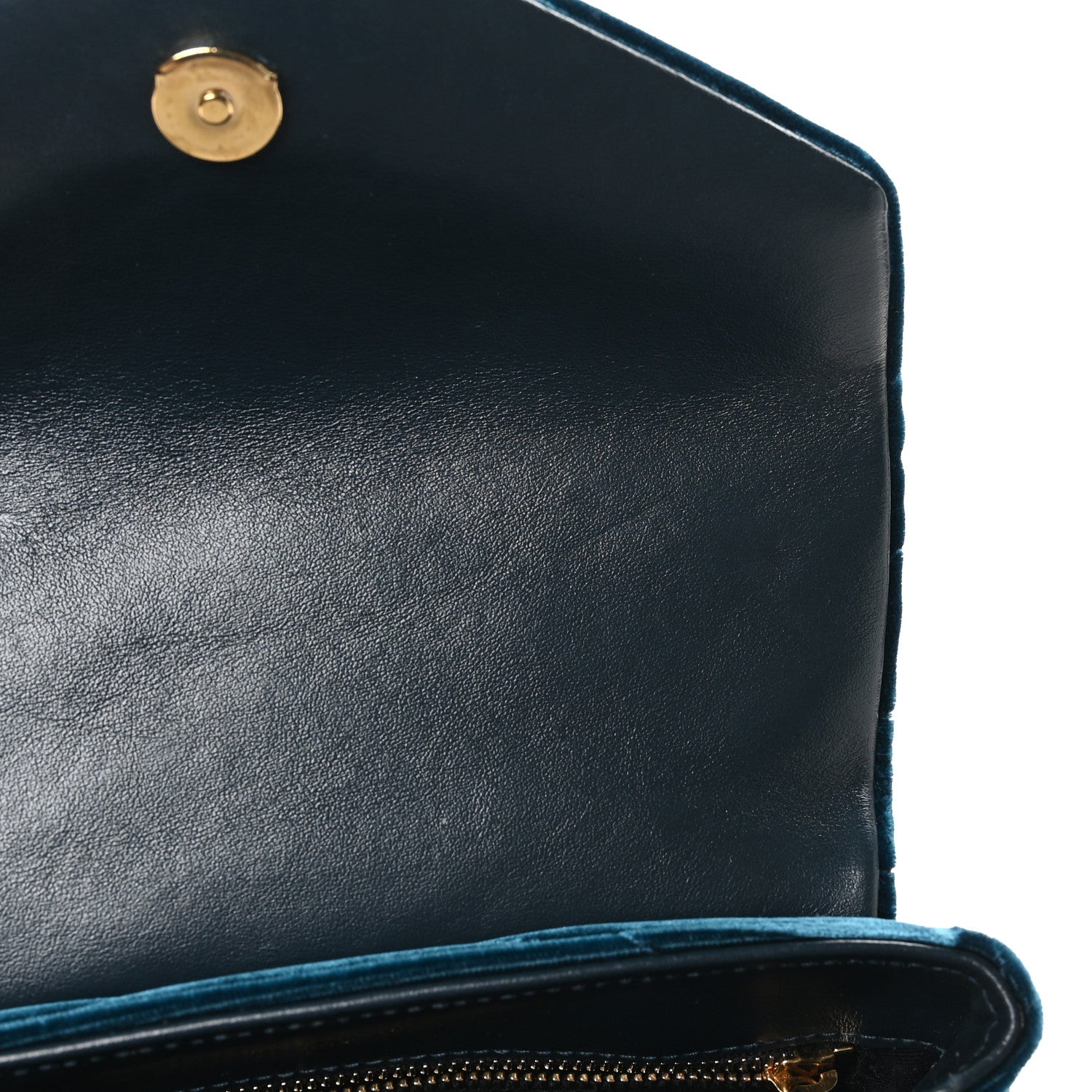 Saint Laurent Velvet Y Quilted Monogram Toy Loulou Chain Satchel Dark Ottanio 6 of 11