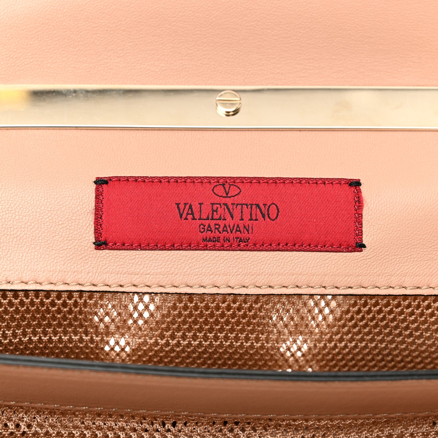 Nappa Lace Girello Flap Blush
