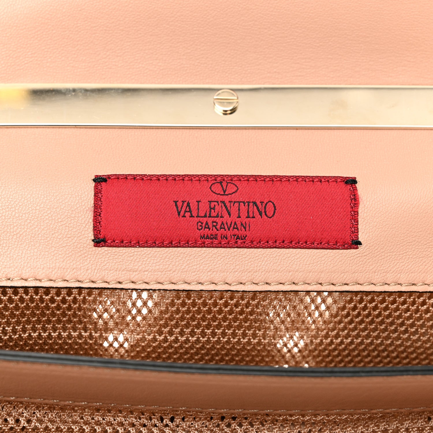 Valentino Garavani Nappa Lace Girello Flap Blush 6 of 13