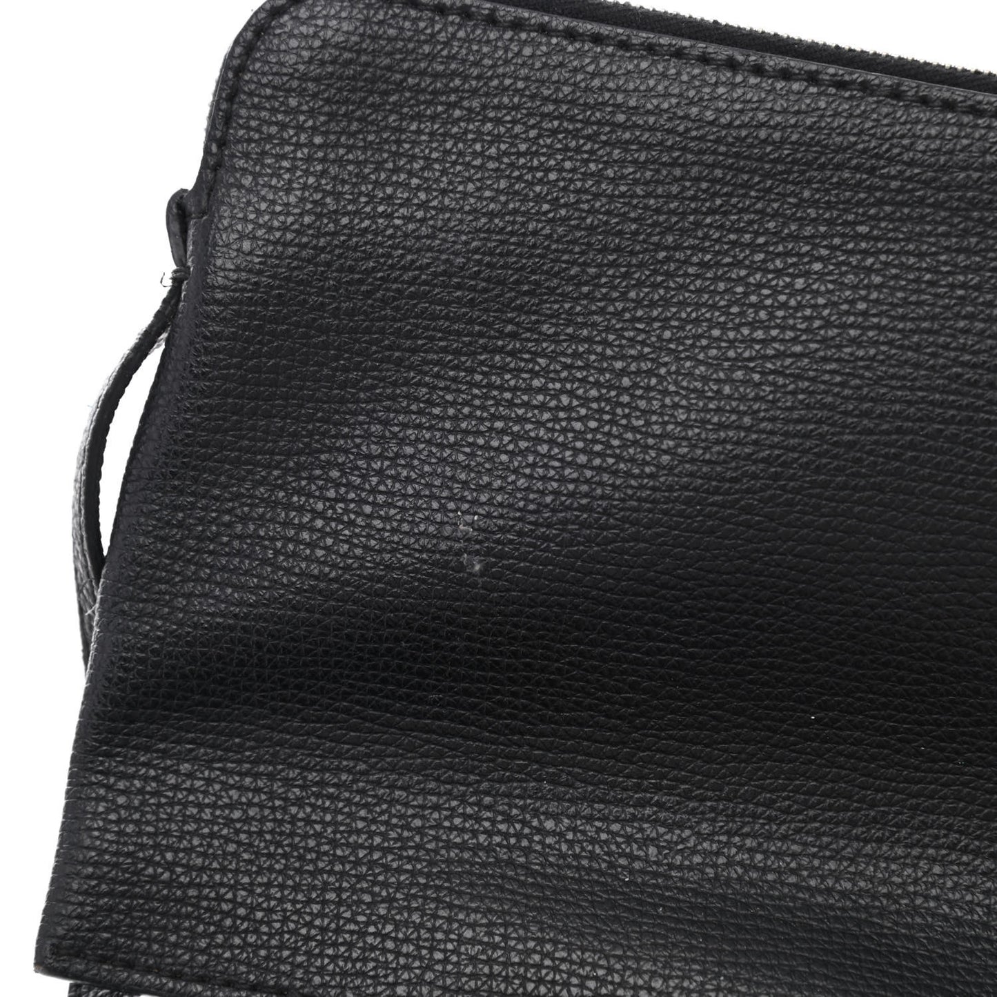 Vitello Vienna Enamel F is Fendi Shopping Tote Black Taupe