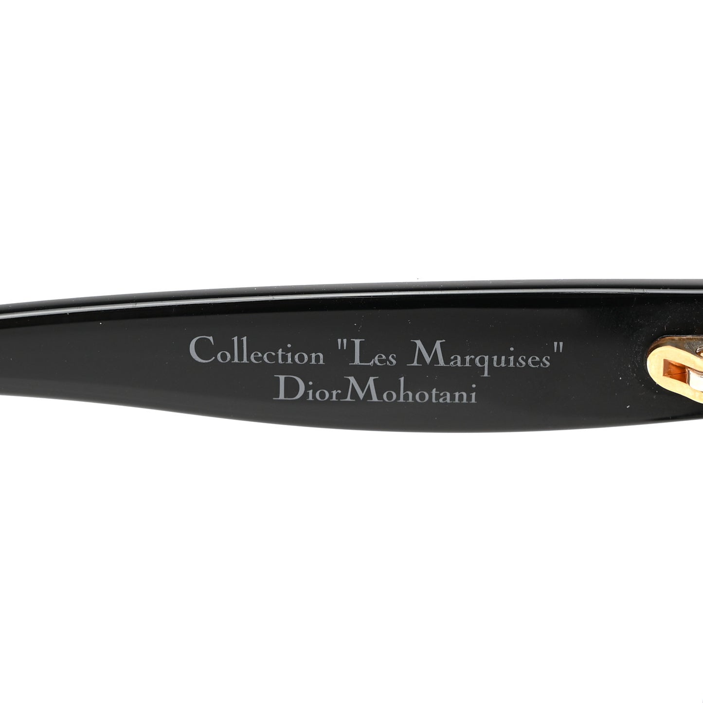 Acrylic Les Marquises Mohotani Sunglasses Black