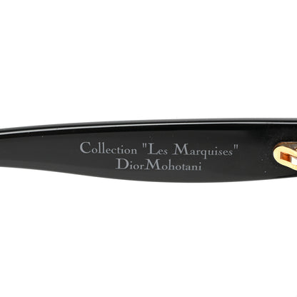 Christian Dior Acrylic Les Marquises Mohotani Sunglasses Black 5 of 7