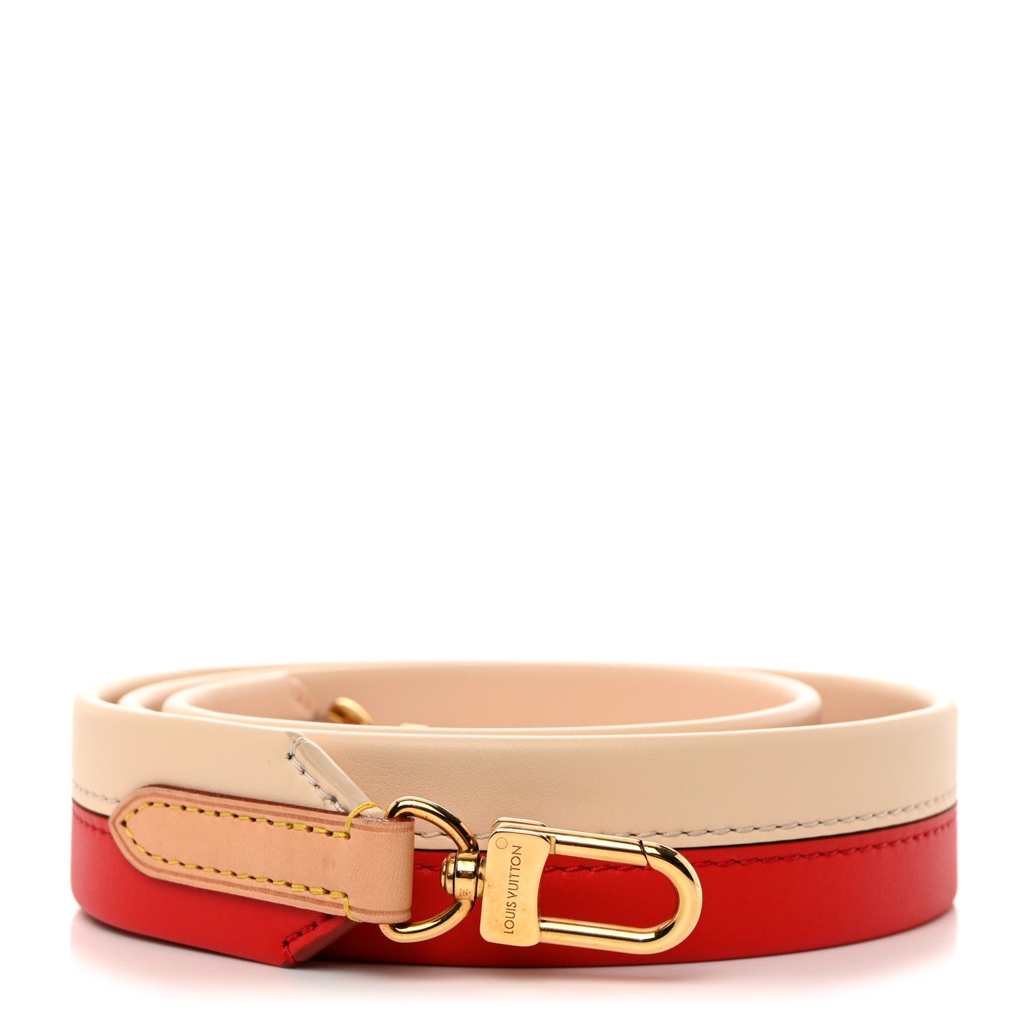 Louis Vuitton Calfskin Cluny BB Shoulder Strap Coquelicot Creme 1 of 4