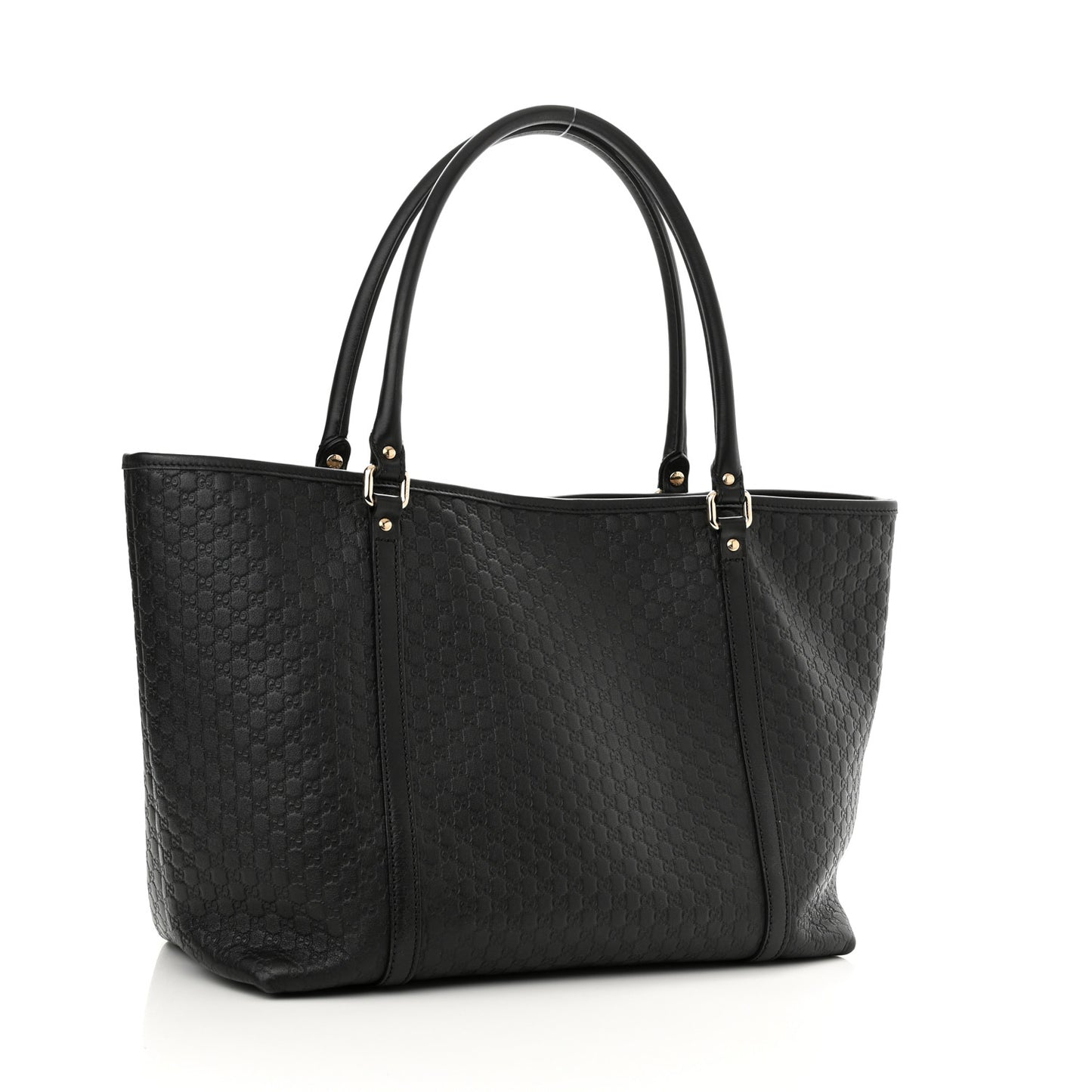 Microguccissima Medium Joy Tote Black
