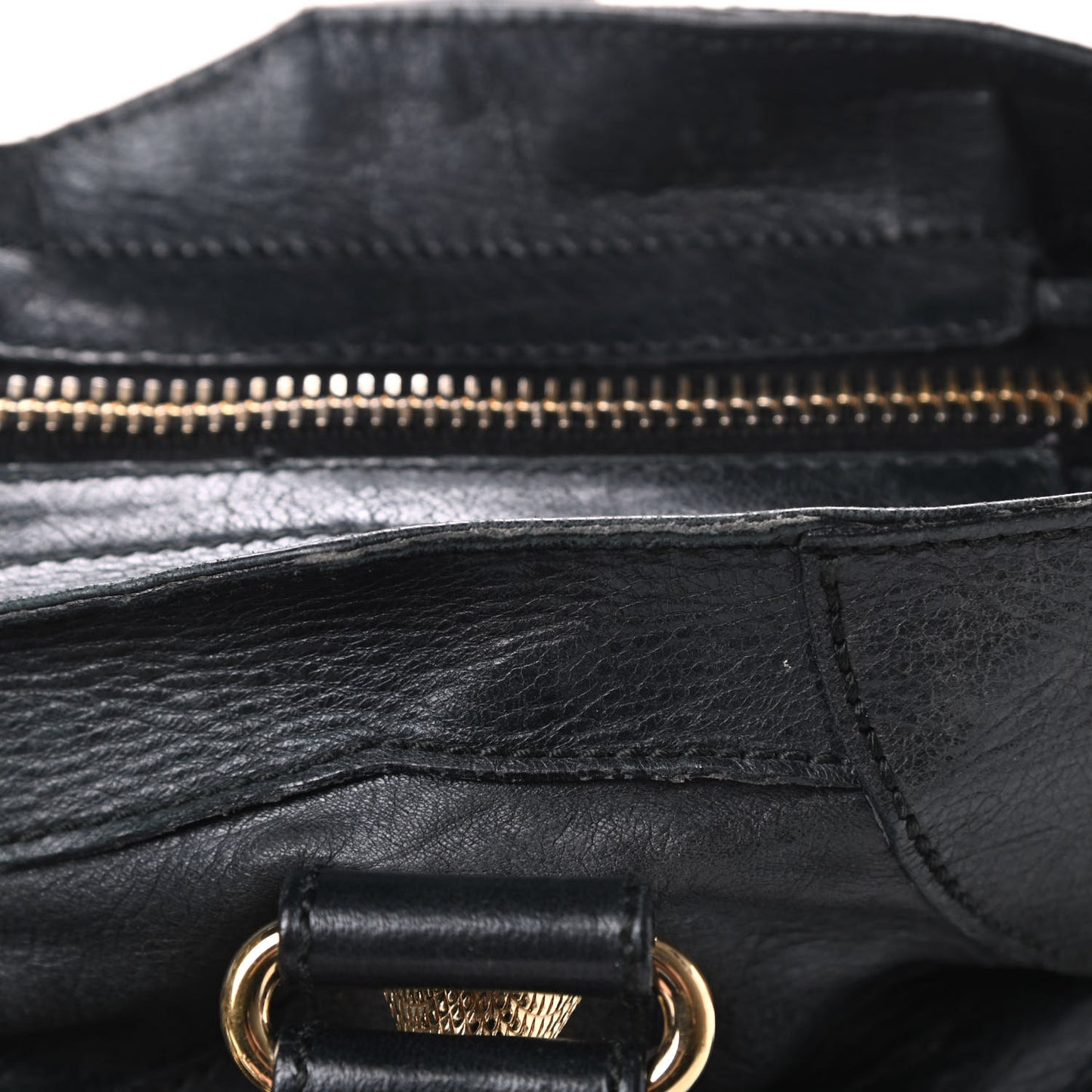 Agneau Giant 21 Gold Hardware Part Time Black