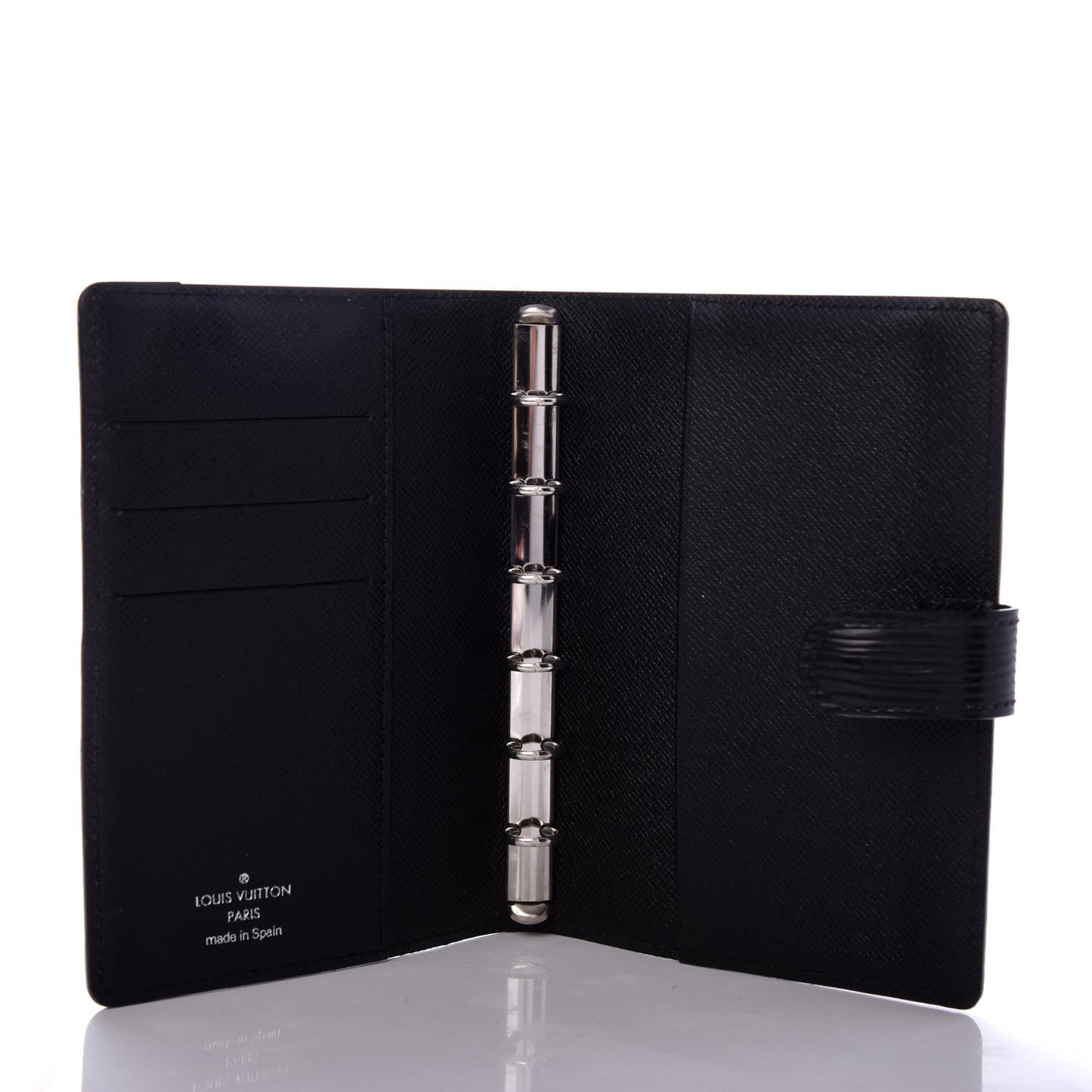 Epi Small Ring Agenda Cover Black