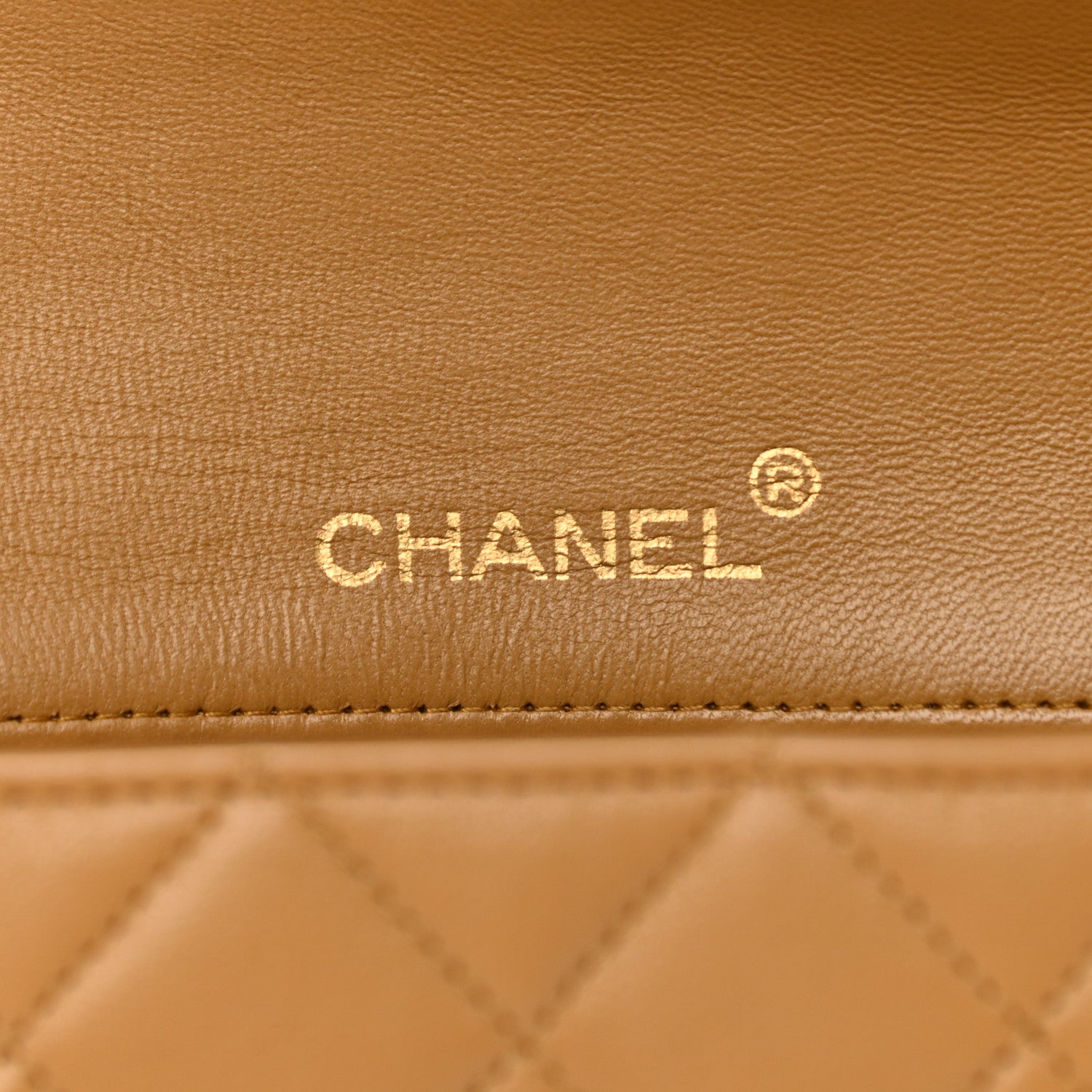 Chanel Lambskin Quilted Small Single Flap Beige 5 of 13