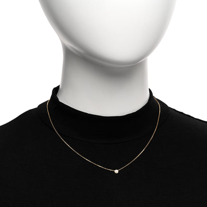 Cartier 18K Yellow Gold Diamond XS D'Amour Pendant Necklace 2 of 4