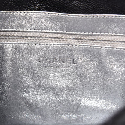 Chanel Glazed Caviar Quilted Modern Chain Flap Black 6 of 15