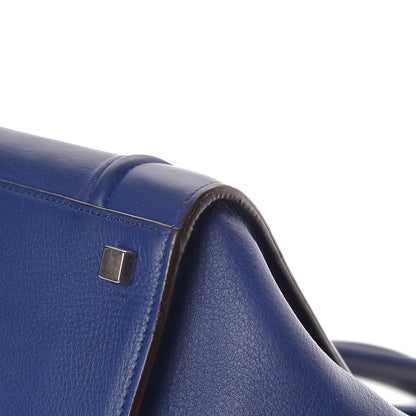 Celine Supple Calfskin Medium Phantom Luggage Indigo 10 of 10