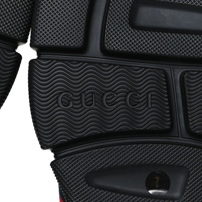 Gucci Calfskin Web Mens Nathan Sneakers 7 Black 6 of 8