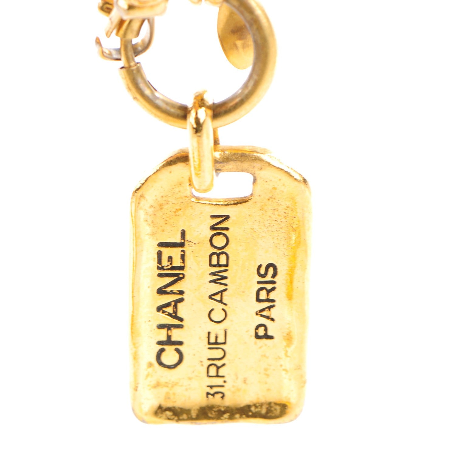 Chanel Chain 31 Rue Cambon Belt Gold 4 of 5