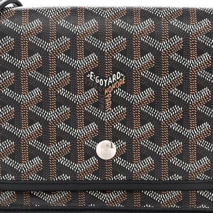 Goyard Goyardine Plumet Wallet Clutch Black 9 of 12