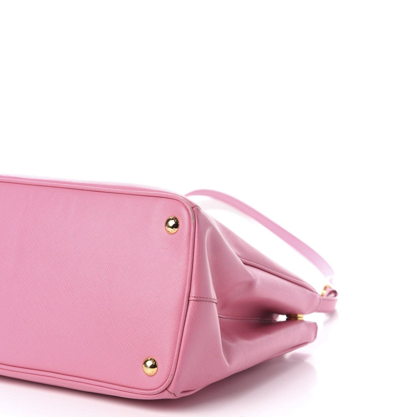 Saffiano Medium Double Zip Galleria Tote Begonia