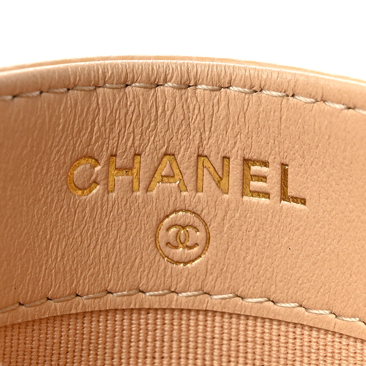 Chanel Caviar Quilted Card Holder Beige 6 of 11