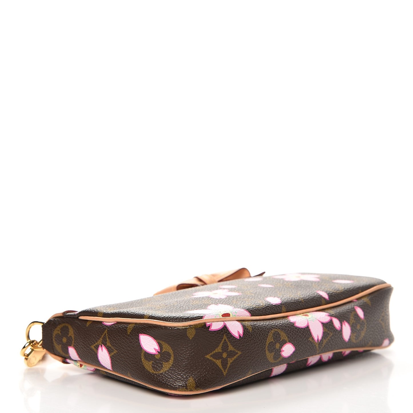 Monogram Cherry Blossom Pochette Accessories Brown