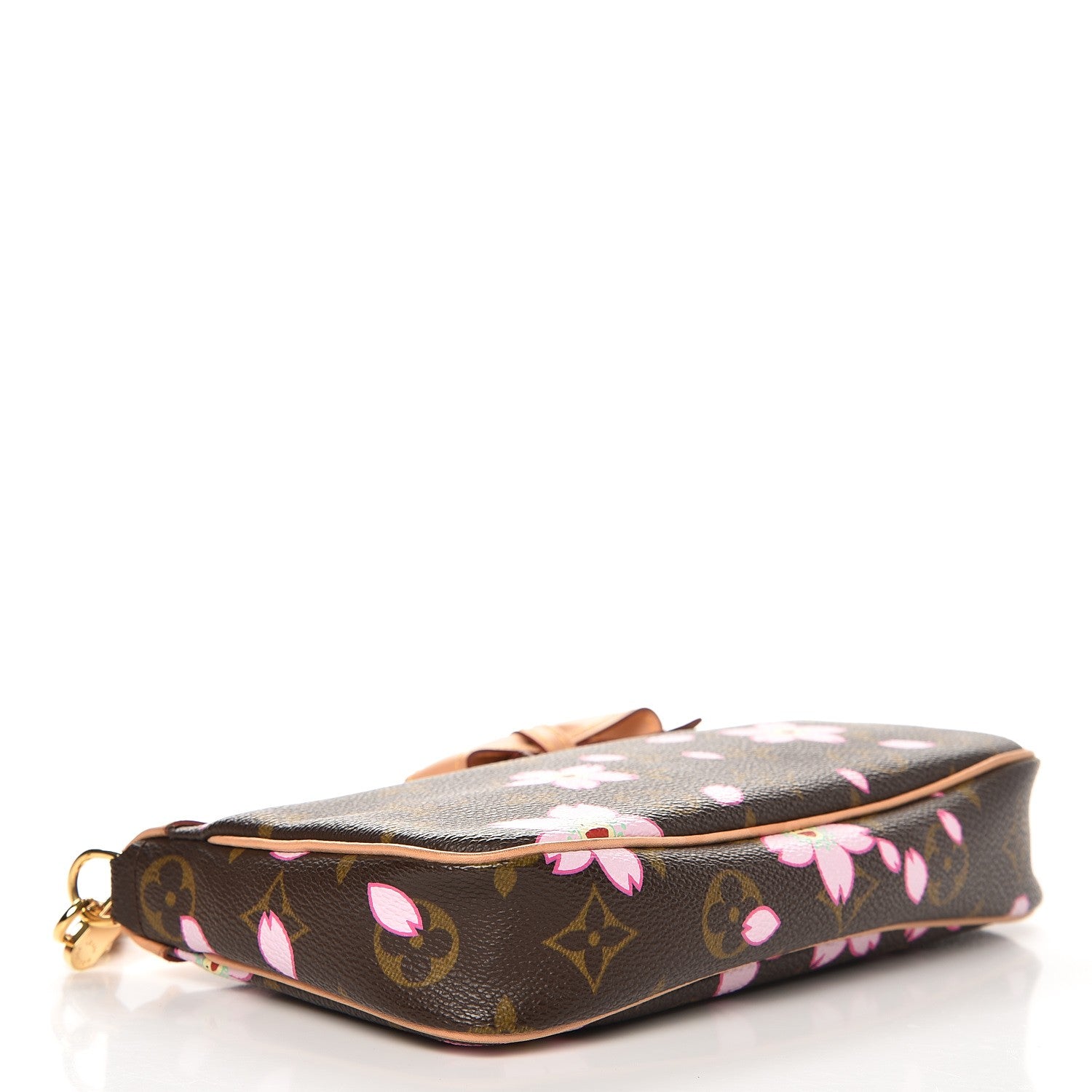 Louis Vuitton Monogram Cherry Blossom Pochette Accessories Brown 4 of 9