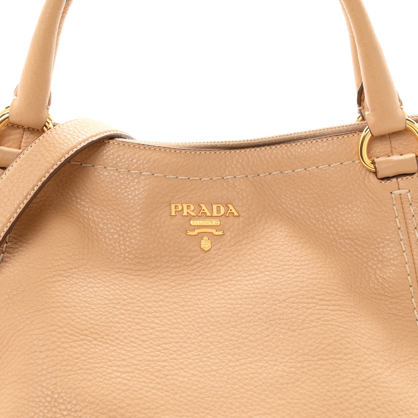 Vitello Daino Tote Caramel