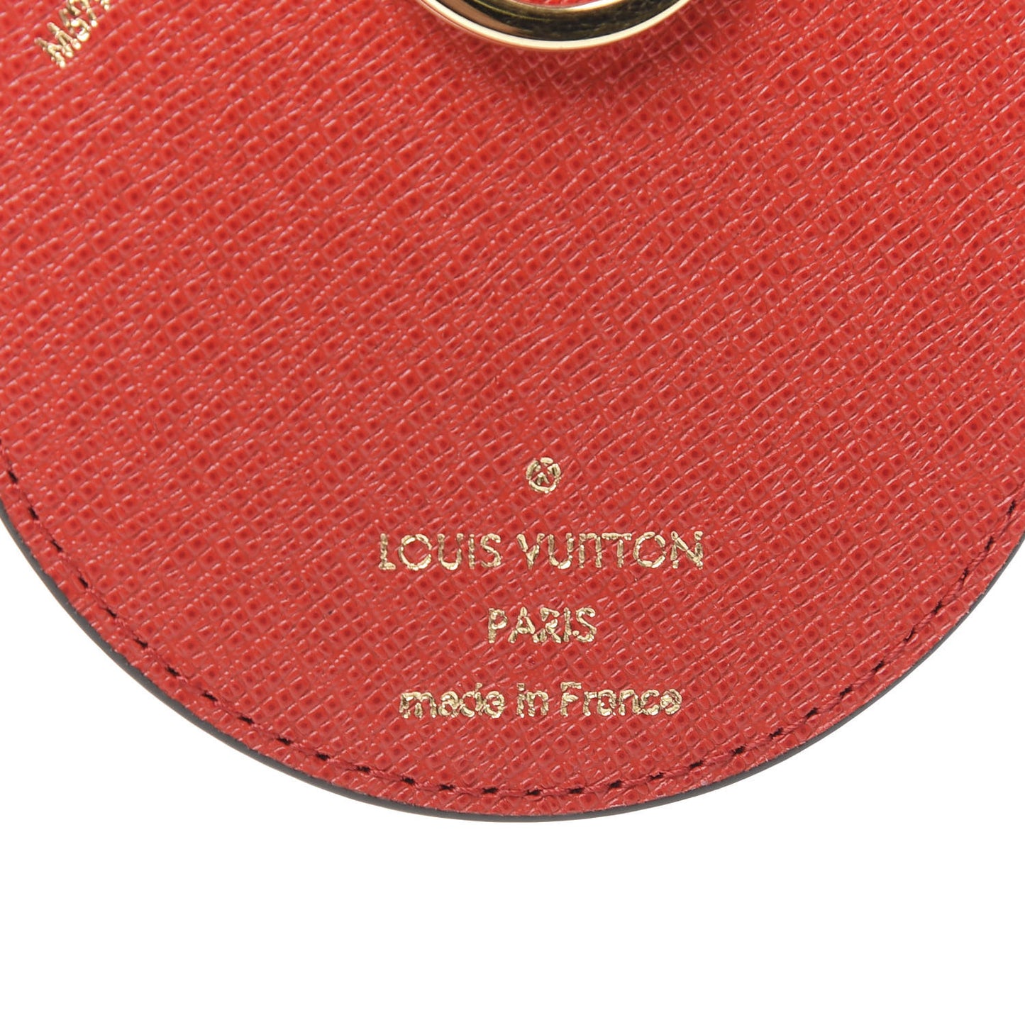 Monogram 2020 Christmas Animation Bumper Cars Bag Charm Key Ring Coquelicot