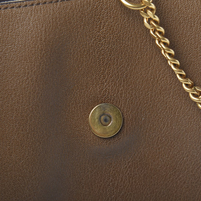Chloe Goatskin Medium Faye Shoulder Bag Woody Khaki 10 of 10