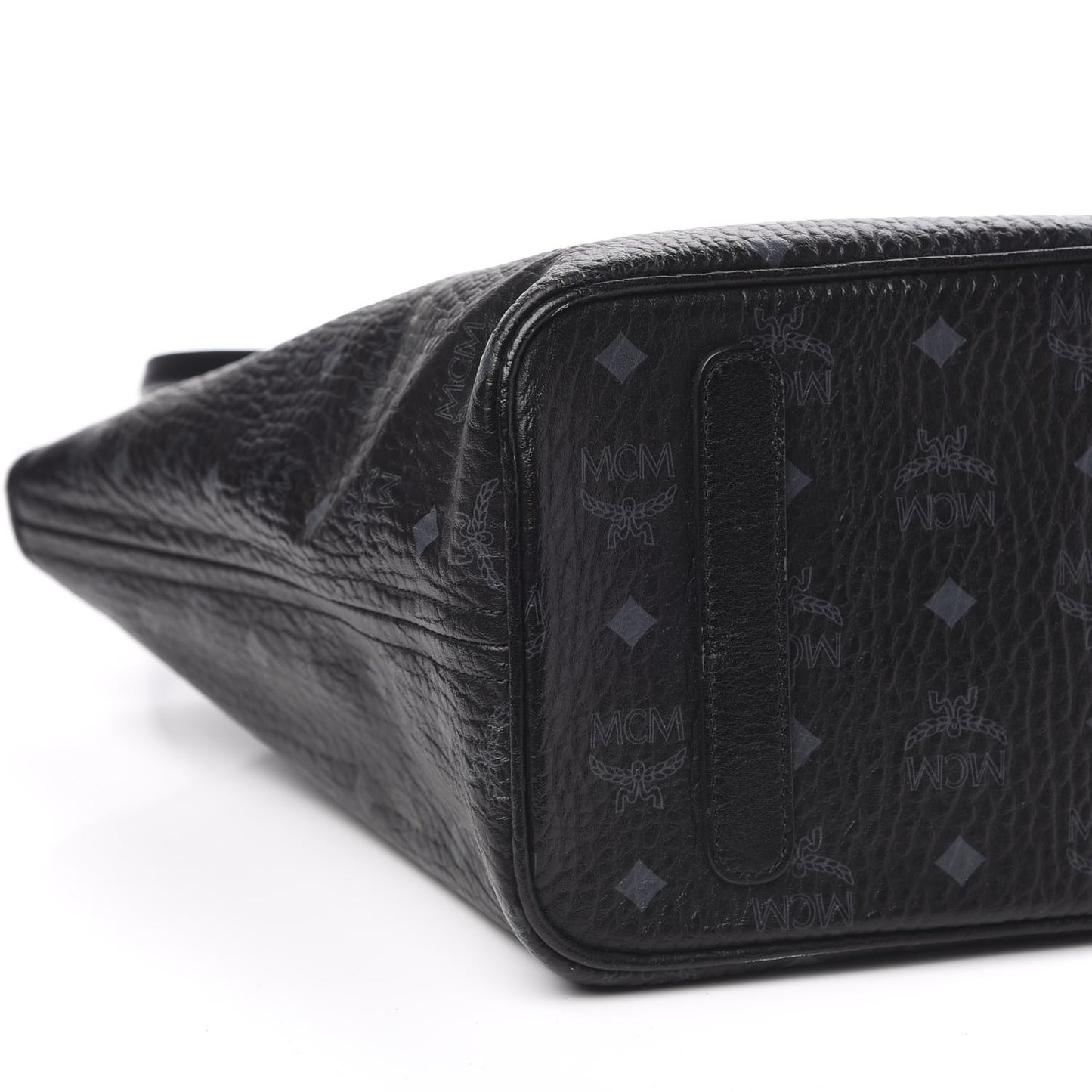 Visetos Medium Anya Zip Top Shopper Tote Black